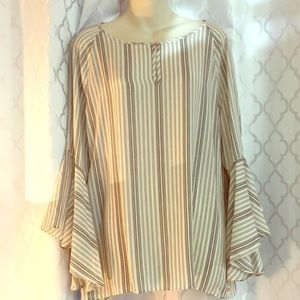 Ivanka Trump striped blouse